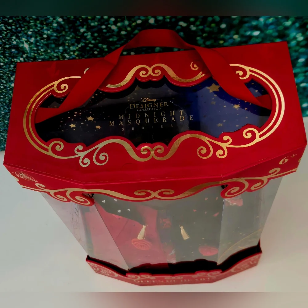 Disney Designer Collection Midnight Masquerade Queen of Hearts LE 3450 NIB - Picture 9 of 9